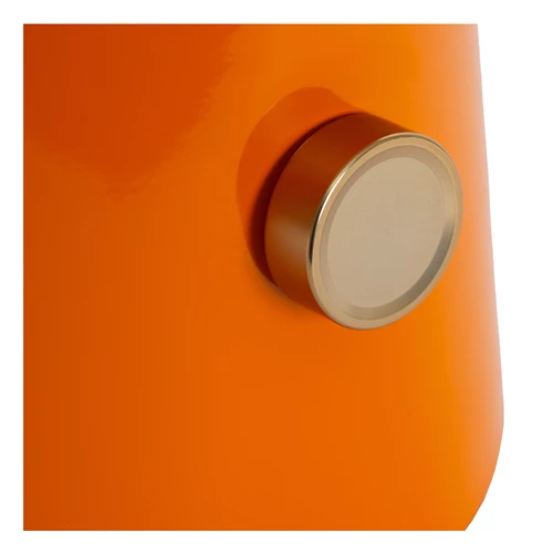 Lucide BARONE - Lampe de table - Ø 38 cm - 1xE27 - Orange | Vibes - détail 3